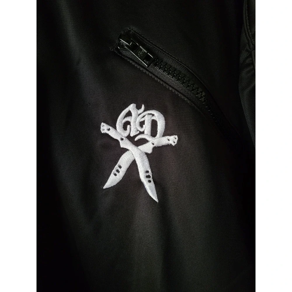 ARTFUL DODGER Men's‎ Black Ad Zip Up Jacket $98 NEW 3x